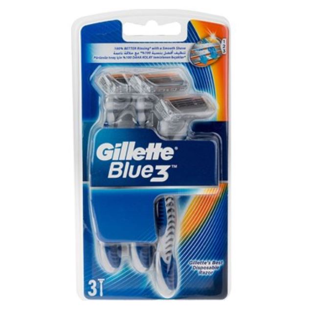 خود تراش  ‏ژیلت ۳  عددی - مدل Gillette Blue۳