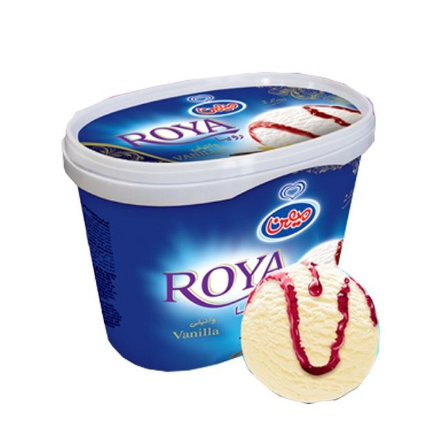 بستنی وانیلی میهن ۲ لیتری