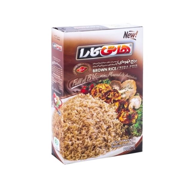 برنج قهوه ای هاتی کارا ۹۰۰ گرمی