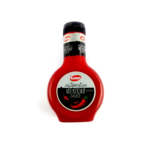 سس گوجه فرنگی تند  کاله بطری دایره ای ۳۷۵ گرمی