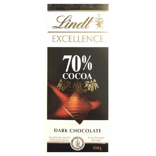 شکلات تابلت لینت ۷۰% تلخ