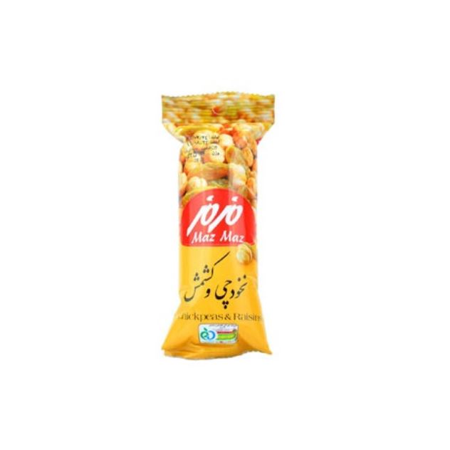 نخودچی و کشمش مخلوط ۳۵ گرمی مزمز