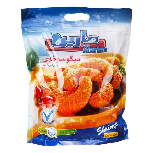 میگو سوخاری مارین نیمه پخته - ۱ کیلویی