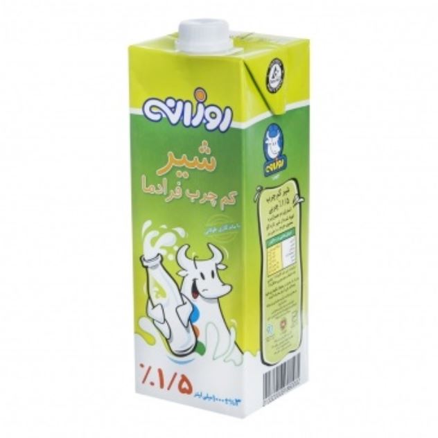 شیر کم چرب فرادما روزانه ۱ لیتری