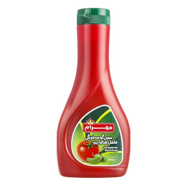سس گوجه فرنگی فلفل هالوپینو مهرام ۴۰۰ گرمی