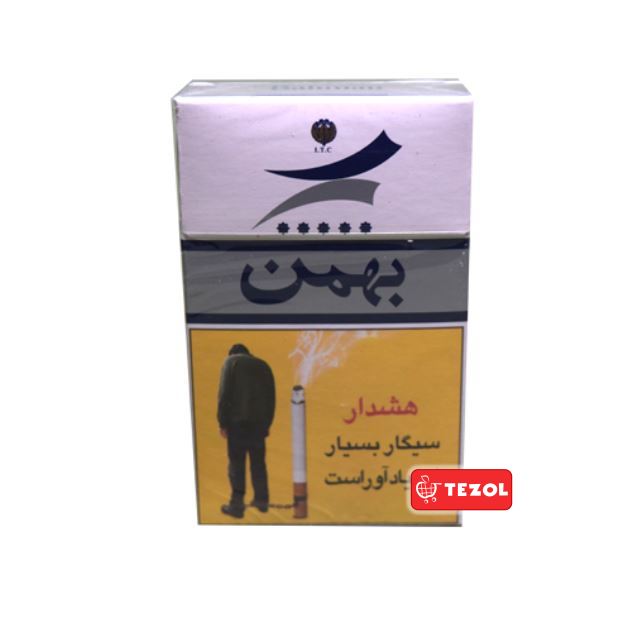 سیگار بهمن الترا لایت ۲۰ نخی پاکت کاغذی