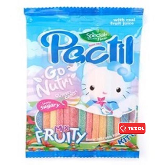 پاستیل نواری سیب pactil ۱۰۰ گرمی pactil