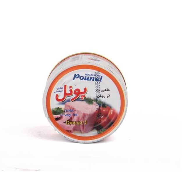 کنسرو ماهی تون در روغن پونل ۱۸۰ گرمی