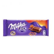 شکلات مغذدار میلکا ۱۰۰گرم - انگور و فندوق - آلمانی