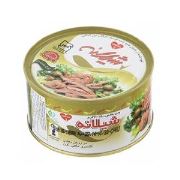 کنسرو ماهی تن شیلانه با درب کلیددار در روغن زیتون ۱۸۰ گرمی