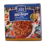 همبرگر ذغالی ۲۰۲ ۹۰ درصد گوشت ۴۰۰ گرمی